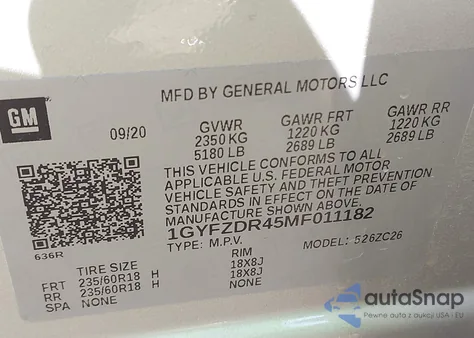 2021 Cadillac Xt4 Awd Premium Luxury from USA, damaged, VIN 1GYFZDR45MF011182